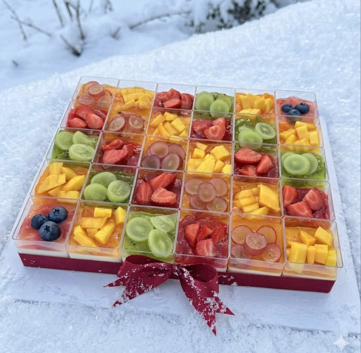 Bánh sinh nhật panacotta mix vị