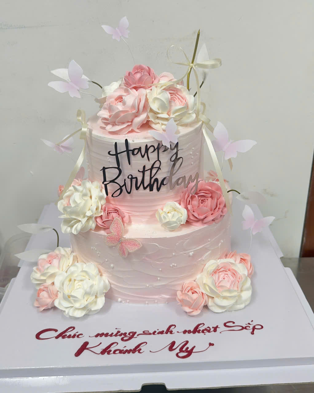 Bánh sinh nhật sự kiện làm theo yêu cầu
